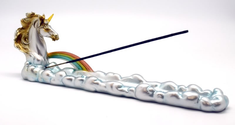 Unicorn Boat Incense Burner